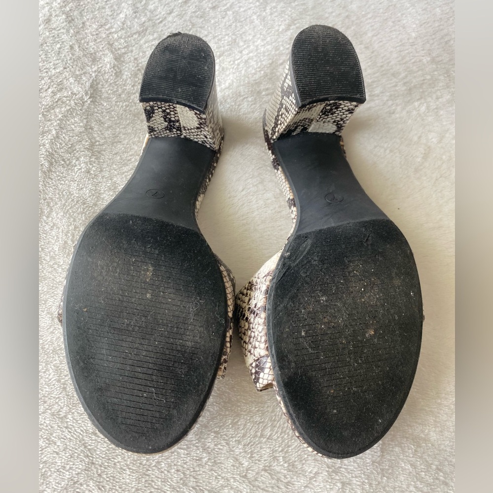 Vintage Havanas Snakeskin sandals - Picture 5 of 10